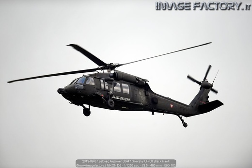 2019-09-07 Zeltweg Airpower 00447 Sikorsky UH-60 Black Hawk